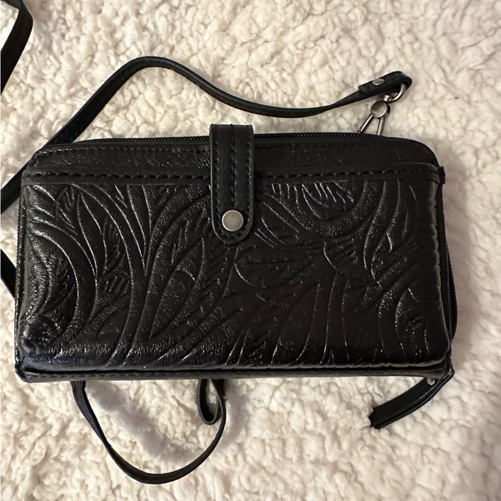 The Sak clutch cross body purse